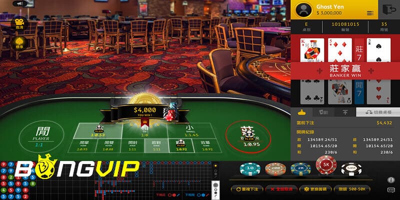 an ủi live casino